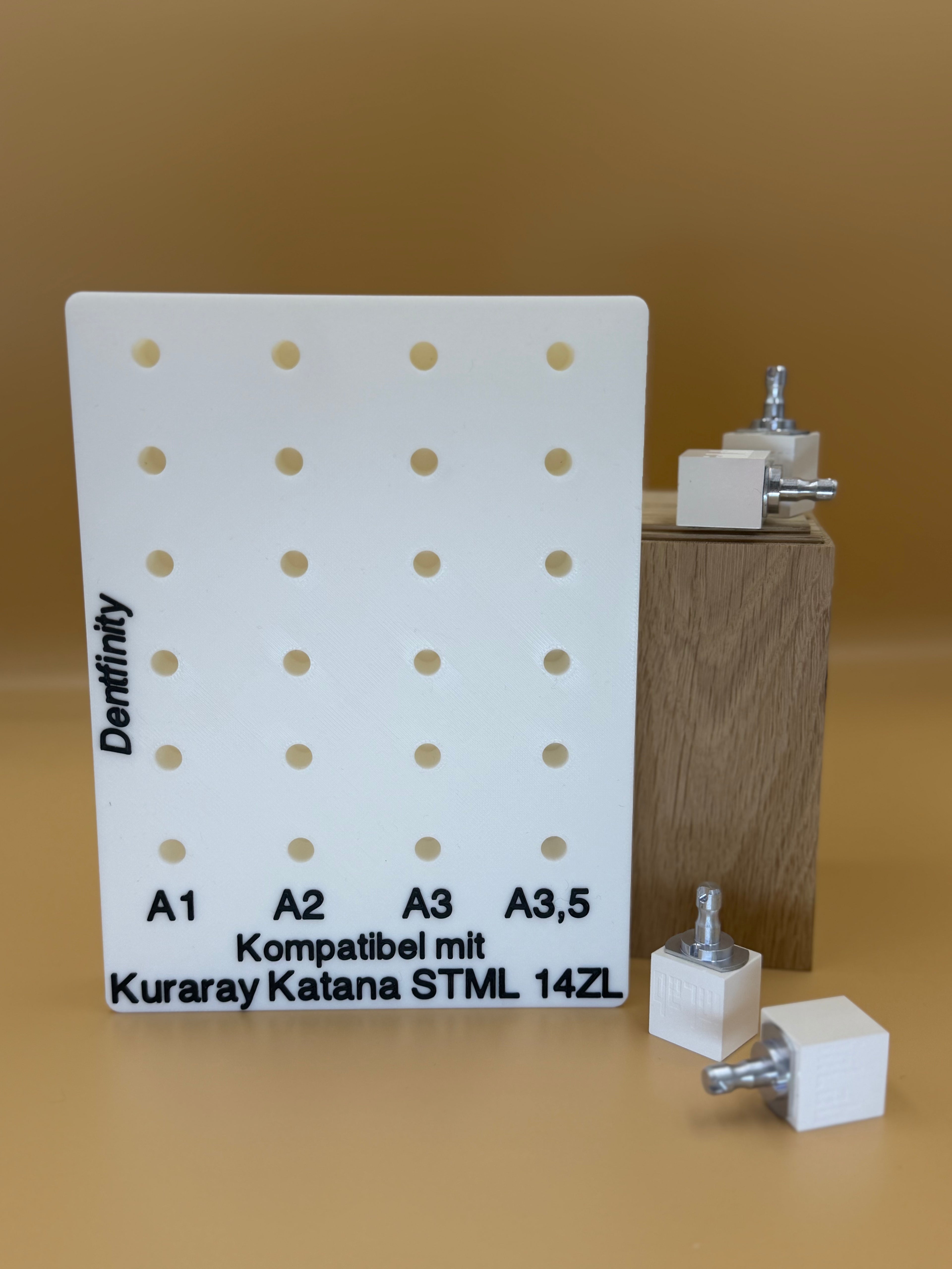 Dentfinity Blockhalter 14ZL – kompatibel mit Kuraray Katana STML