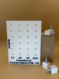 Dentfinity Blockhalter 14Z – kompatibel mit Kuraray Katana STML