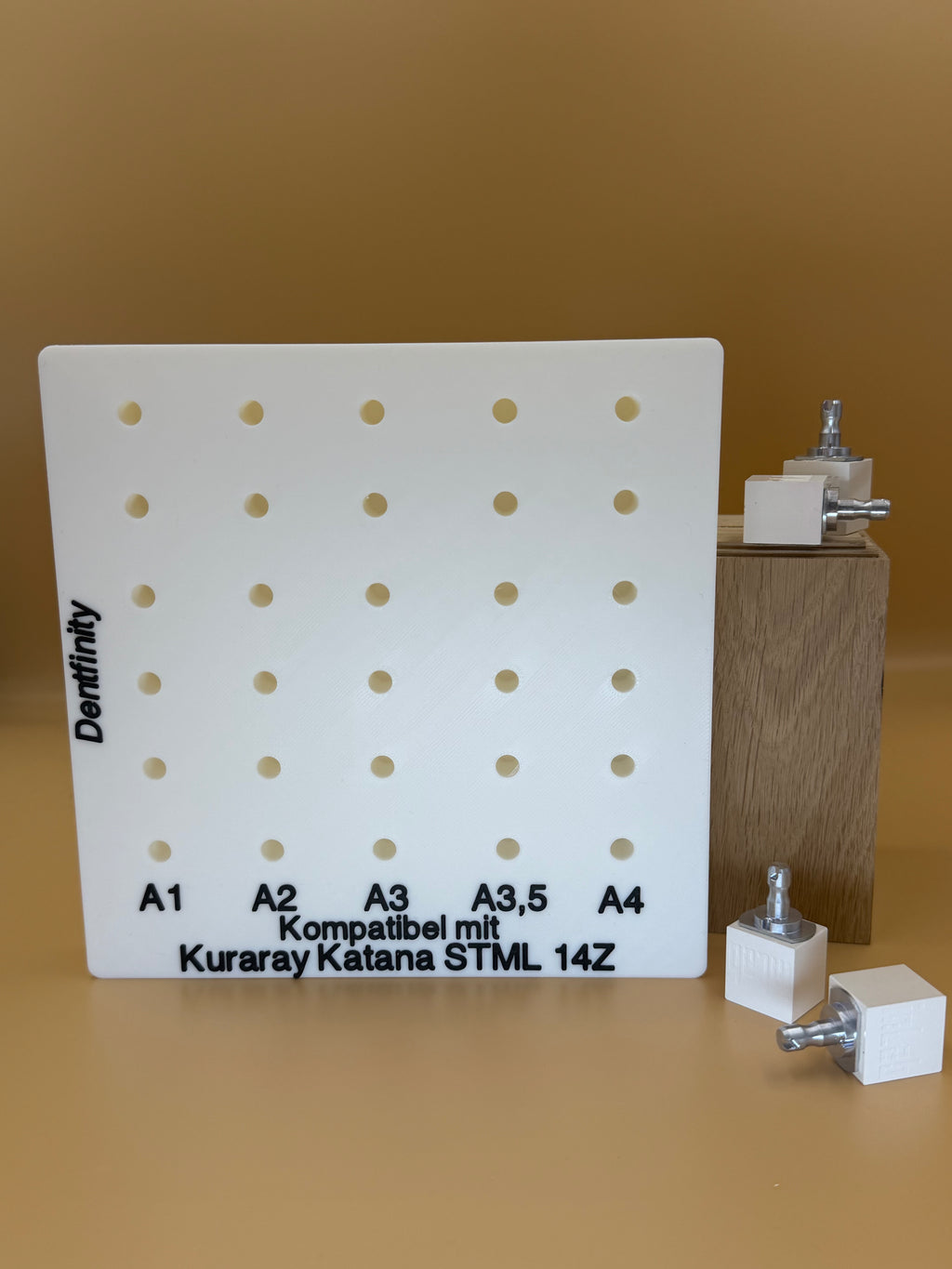 Dentfinity Blockhalter 14Z – kompatibel mit Kuraray Katana STML