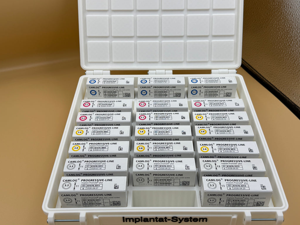 Implantat-Koffer – kompatibel mit gängigen Implantatsystemen